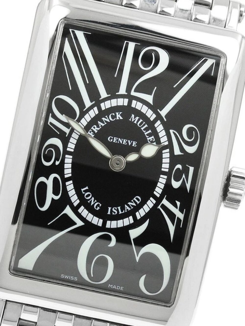 FRANCK MULLER Long Island 1002QZ black Dial Quartz Men's Watch_962629
